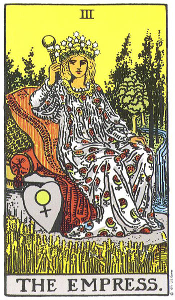 The Empress tarot card