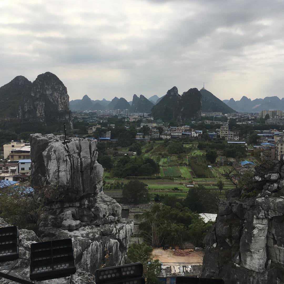 chinese mountains limestone karsts