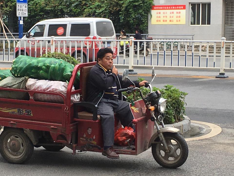 Chinese scooter guy